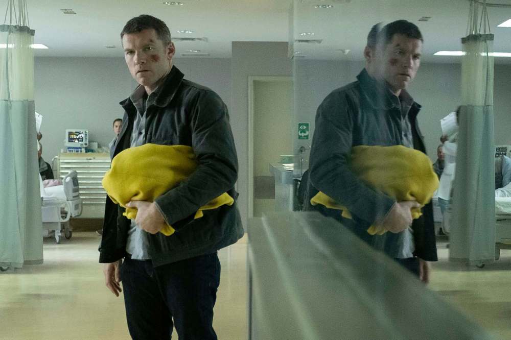 After Ray (Sam Worthington) is told his wife and daughter were never admitted to the hostpial, he resorts to desperate measures to prove they’re still there. (Netflix)