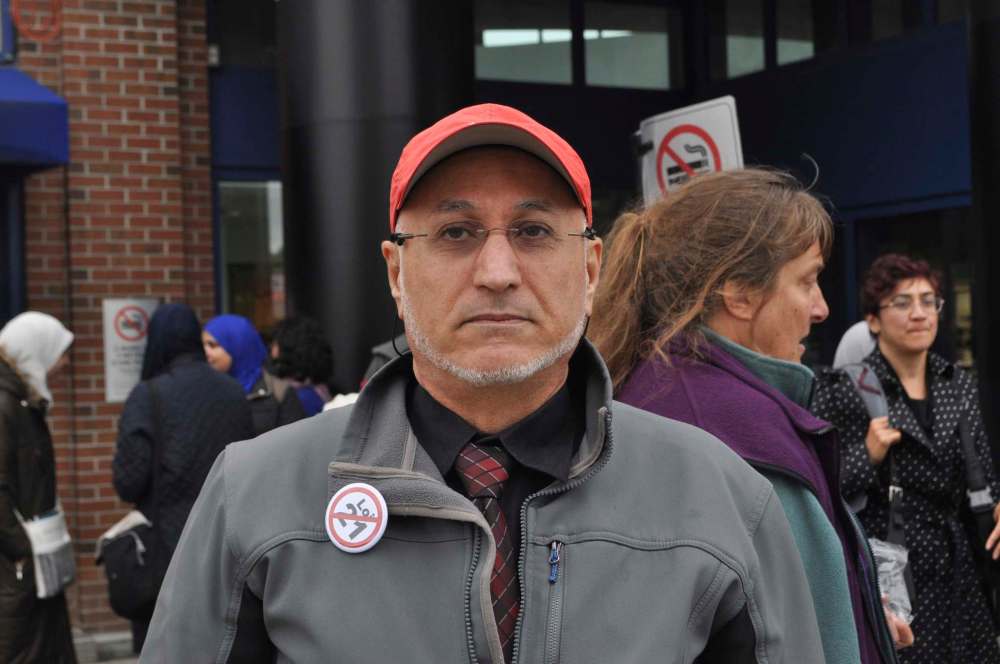 Adam Ami says Quebec should respect the basic freedoms other generations fought for. (Dylan Robertson / Winnipeg Free Press)