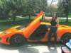 COURT DOCUMENT
A McLaren sports car was among the luxury vehicles Ramdath drove - seen here in an instagram post by his wife, Justyna Ramdath.