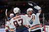 (AP Photo/Kathy Willens)
Edmonton Oilers, from left, Leon Draisaitl, Connor McDavid and James Neal are tearing up the NHL's scoring standings.