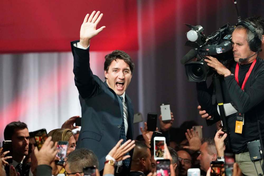 Unlike in Justin Trudeau's first term, this time the Liberal prime minister will have to strike agreements with political rivals. (Paul Chiasson / The Canadian Press)