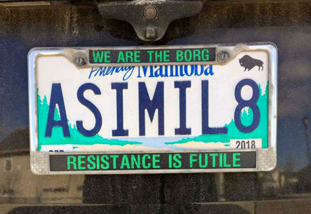 Queen’s Bench Justice Sheldon Lanchberry ruled MPI was within its rights when it ordered Nicholas Troller to turn in a previously approved personalized licence plate (PLP) that read: “ASIMIL8.