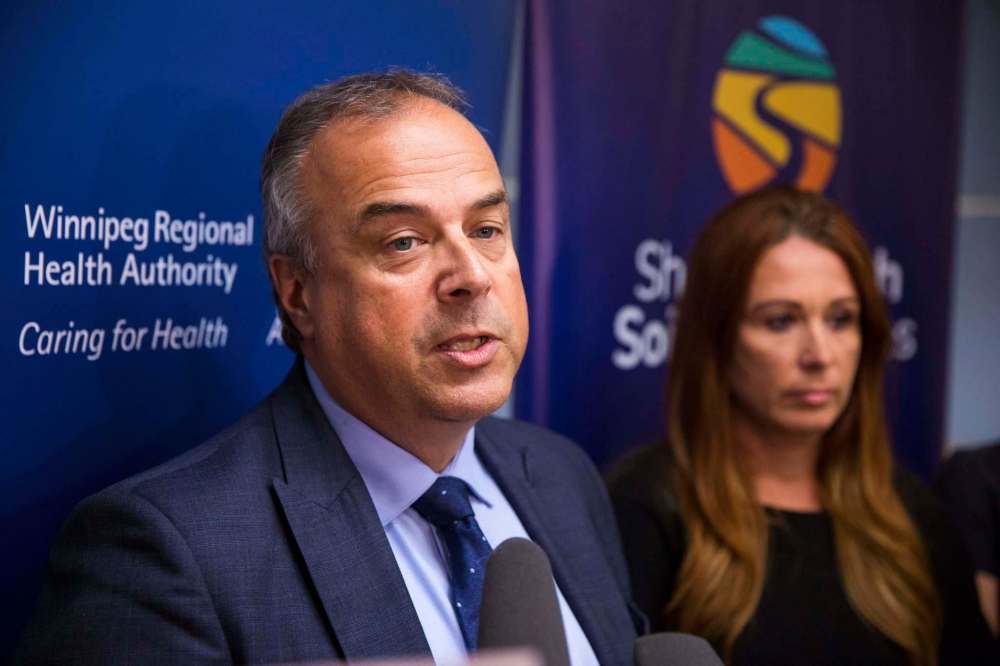 MIKAELA MACKENZIE / WINNIPEG FREE PRESS FILES
Réal Cloutier, president and CEO of the WRHA.