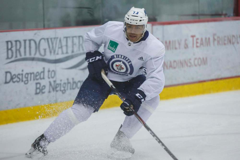 CJ Suess has been called up from the Manitoba Moose and could make his NHL debut tonight. (Mike Deal / Winnipeg Free Press files)