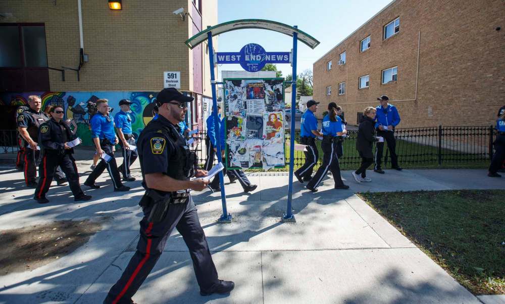 Chief Danny Smyth says without a $2.8 million increase in the police budget, the department will have 34 fewer officers and 25 fewer cadets over the next four years. (Mike Deal / Winnipeg Free Press files)