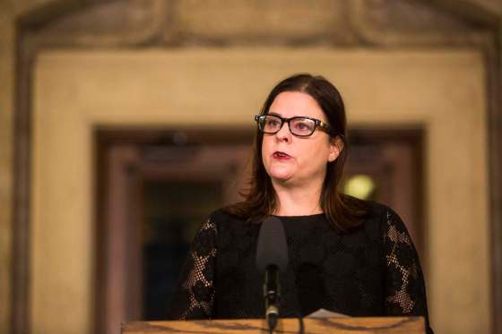 Families Minister Heather Stefanson said her department has to wait to learn how a federal law giving Indigenous peoples jurisdiction over child welfare in their communities will affect the province. (Mikaela MacKenzie / Winnipeg Free Press files)