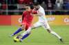 (AP Photo/John Raoux)
U.S. defender Sergiño Dest (left) moves to get position on Canada midfielder Jonathan Osorio during Friday&rsquo;s CONCACAF Nations League game in Orlando, Fla.