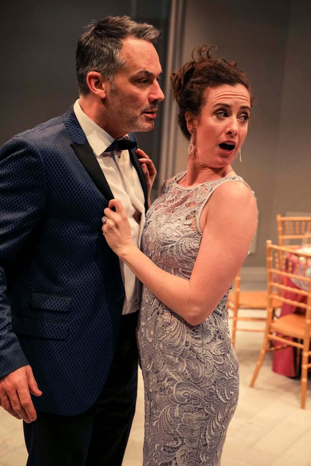 Jack Sr. (Todd Thomson), a wealthy businessman who is paying for the wedding with Alice (Luisa Jojic). (Leif Norman photo)