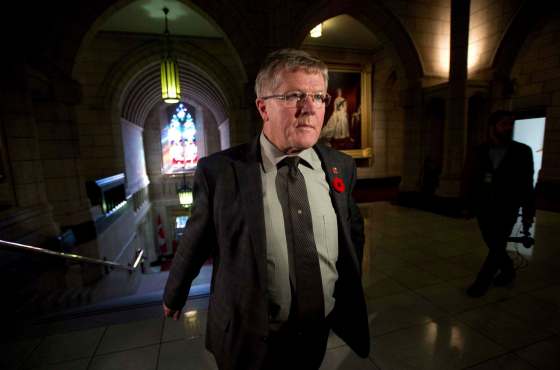 SEAN KILPATRICK / THE CANADIAN PRESS FILESConservative Sen. Don Plett said he won't support bill C-10 unless the federal government makes commitments for Manitoba's aerospace industry.