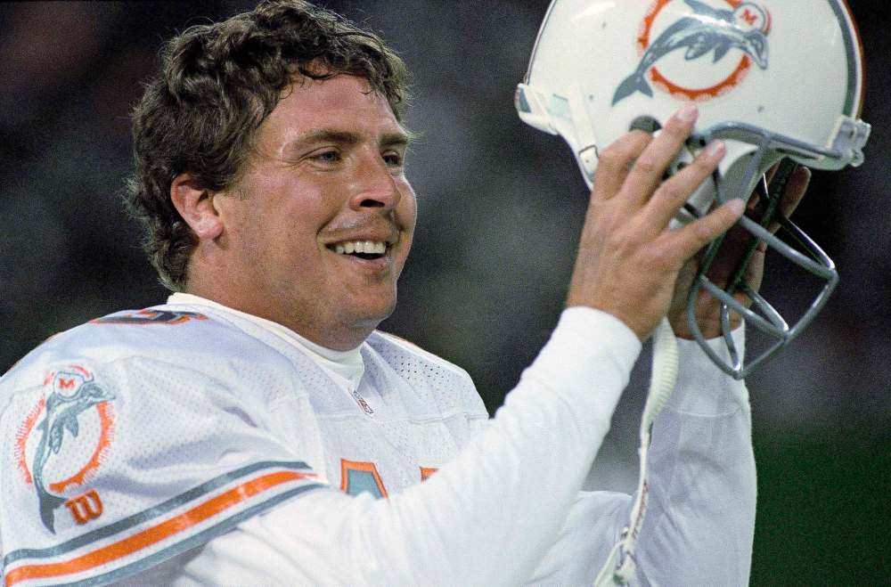ERICK MILLER / THE ASSOCIATED PRESS FILES
Dan Marino as a Dolphin in 1994.
