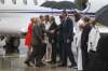 MIKE DEAL / WINNIPEG FREE PRESS
Their Royal Highnesses, the Earl and Countess of Wessex arrive at the Royal Aviation Museum of Western Canada and are greeted by the Lt.-Gov. Janice Filmon and Premier Brian Pallister Wednesday morning.