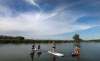 PHIL HOSSACK / WINNIPEG FREE PRESS
A group of Paddle Canada Paddle Board students