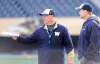 JOE BRYKSA / WINNIPEG FREE PRESS FILES
Offensive co-ordinator Paul LaPolice (left), with head coach Mike O'Shea.