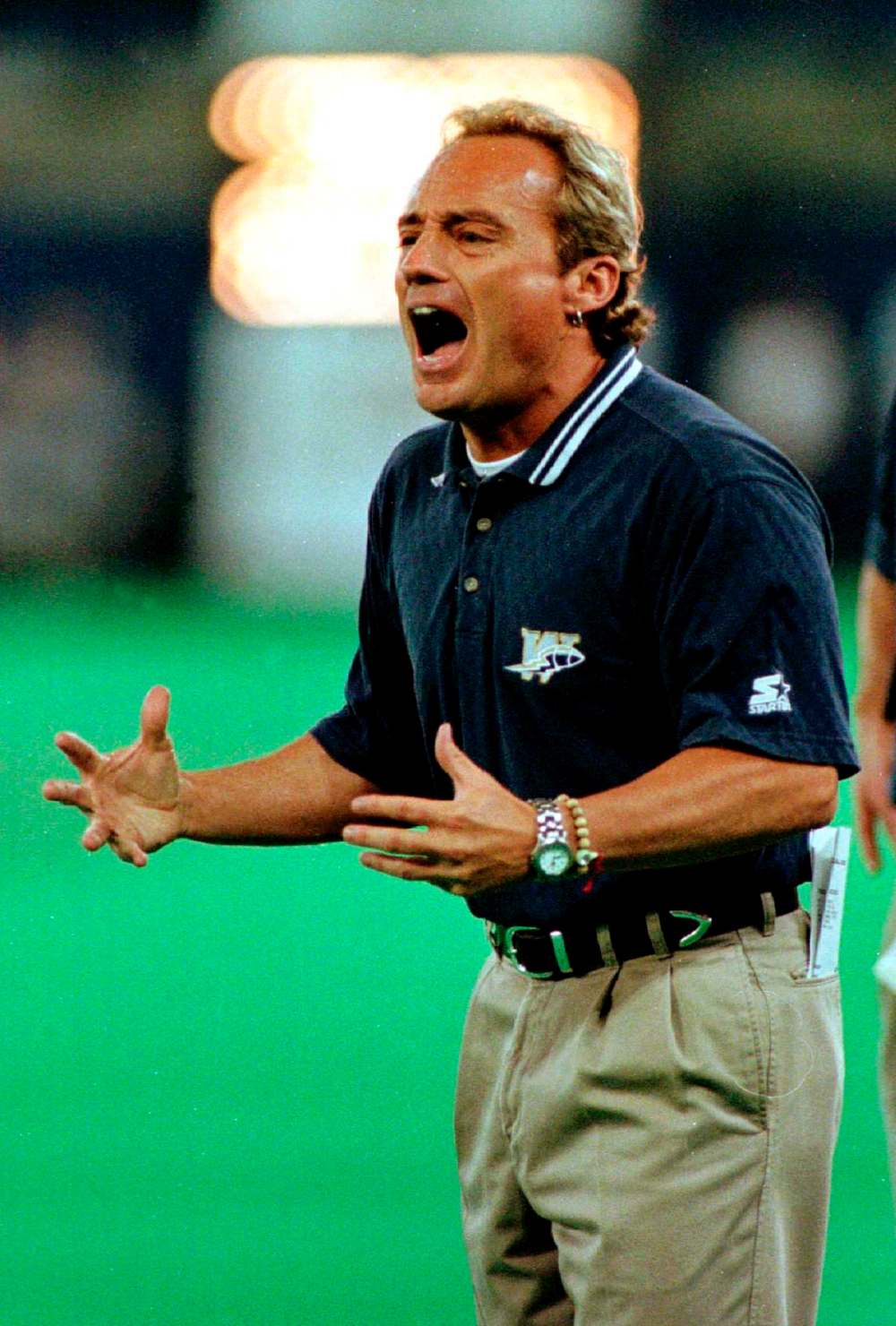 JOHN LEHMANN / CANADIAN PRESS FILES
There was a lot of anguish for Jeff Reinebold during his time in Winnipeg.