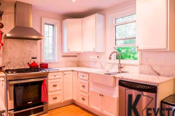 Photo provided by Canadian Taxpayers AssociationStephanie Forsyth allegedly used marble from the college's culinary arts school in renovations of the kitchen in her home on Wellington Crescent, which she has since sold.