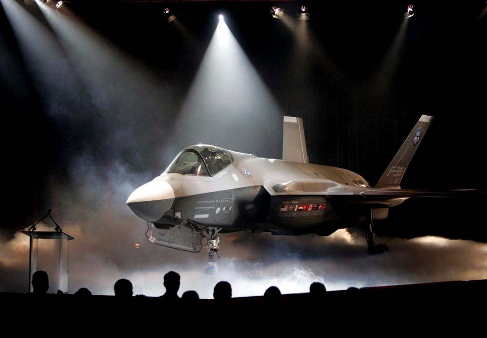 LM Ottero / The Associated Press files
The Lockheed Martin F-35 Joint Strike Fighter is unveiled in a ceremony in Fort Worth, Texas, in 2006. Ottawa announced this week it will start a new round of consultation to find the best replacement for Canada’s aging military jets.