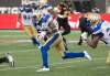 PETER POWER / THE CANDIAN PRESS
Bombers defensive back Maurice Leggett snagged this interception and took it downtown in the second quarter.
