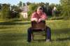 PHIL HOSSACK / WINNIPEG FREE PRESS
Chris Plett in his “sanctuary,” an old farm yard he rents from his parents while working on the family farm near Steinbach. He’ll be speaking at the Pride Parade and Rally in the community Saturday.