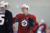 RUTH BONNEVILLE / WINNIPEG FREE PRESS
Winnipeg Jets 2016 fourth round draft pick Jacob Cederholm on the ice at the Jets development camp at IcePlex Wednesday morning.