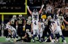 Carolyn Kaster / The Associated Press
Los Angeles Rams kicker Greg Zuerlein reacts after his game-winning field goal in overtime of the NFL football NFC championship game against the New Orleans Saints, Sunday, Jan. 20, 2019, in New Orleans. The Rams won 26-23. (AP Photo/Carolyn Kaster)