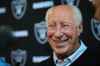 RUTH BONNEVILLE / WINNIPEG FREE PRESS 
Football legend, Fred Biletnikoff is all smiles as he talks to the media during a scrum after the announcement that the Oakland Raiders will host the Green Bay Packers at IG Field in Winnipeg, for a preseason Week 3 game on Thursday, Aug. 22.