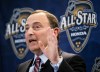 Mark Humphrey / The Associated Press
NHL commissioner Gary Bettman speaks at a news conference before the NHL All-Star hockey game skills competition Saturday in Nashville.