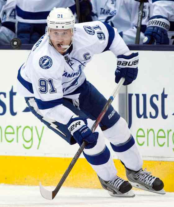 Frank Gunn / THE CANADIAN PRESS FILESTampa Bay Lightning centre Steve Stamkos