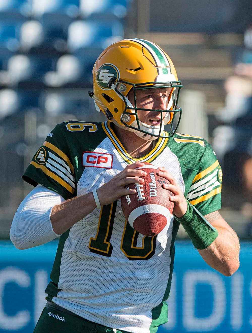 AMBER BRACKEN / THE CANADIAN PRESS FILES
Bombers quarterback Matt Nichols was an Edmonton Eskimo for parts of 3 seasons before joining Winnipeg.
