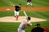 Washington Nationals starting pitcher Stephen Strasburg throws during the first inning of Game 3 of the baseball National League Championship Series against the St. Louis Cardinals Monday, Oct. 14, 2019, in Washington. (AP Photo/Patrick Semansky)