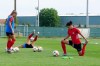 Canadian Women's National Team captain Christine Sinclair stretches during a training session in Reims, France, on Tuesday, June 18, 2019. THE CANADIAN PRESS/Neil Davidson