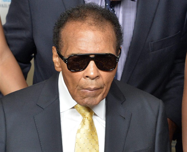 Muhammad Ali Back In Hospital For follow up Care Related To Urinary Tract Infection Winnipeg 