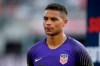 FILE - In this June 5, 2019 file photo, United States goalkeeper Zack Steffen (1) stands on the field before an international friendly soccer match against Jamaica, in Washington. The U.S. men's soccer tries to win a trophy on Sunday, July 7, when they face Mexico at Soldier Field in the final of the CONCACAF Gold Cup, the championship of North and Central America and the Caribbean. (AP Photo/Nick Wass, File)