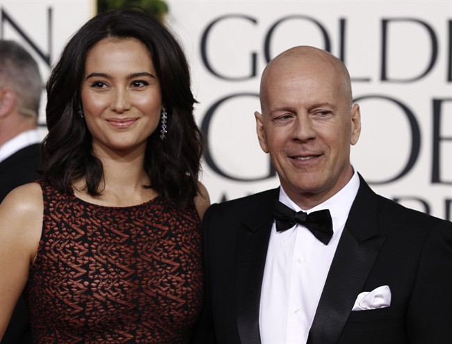 Bruce Willis is a new dad. Heming Willis, gave birth Sunday, April 1, 2012, to a baby girl. They've named the baby Mabel Ray Willis and she weighs 9 lbs. and 1 oz. (AP Photo/Matt Sayles, File)