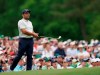 FILE - In this April 14, 2019, file photo, Francesco Molinari, of Italy, watches his shot go in the water on the 12th hole during the final round for the Masters golf tournament in Augusta, Ga. Molinari is trying to regain momentum he lost at the Masters when he had a two-shot lead on the back nine and failed to win. (AP Photo/David J. Phillip, File)