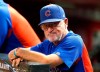FILE - In this Sept. 18, 2018, file photo, Chicago Cubs manager Joe Maddon stands at the rail during the first inning of the team's baseball game against the Arizona Diamondbacks in Phoenix. Maddon did not receive a contract extension, sending him into the final year of his current deal with an uncertain future. (AP Photo/Rick Scuteri, File)