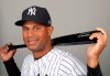 FILE - This is a 2019 file photo showing Aaron Hicks of the New York Yankees baseball team. A person familiar with the negotiations tells The Associated Press that outfielder Aaron Hicks and the New York Yankees have agreed to a $70 million, seven-year contract that adds $64 million in guaranteed money over six seasons. Hicks‚Äô agreement includes a club option for 2026 that could make it worth $81.5 million over seven seasons, the person said Monday, Feb. 25, 2019. The person spoke on condition of anonymity because the agreement had not yet been announced. (AP Photo/Lynne Sladky, File)
