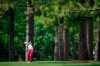 FILE - In this April 11, 2014, file photo, Sergio Garcia, of Spain, hits off the 14th fairway during the second round of the Masters golf tournament in Augusta, Ga. Dave Loggins had the songwriting chops to soak in that moment in 1981 from his first time at Augusta Natioanl, write down some music and lyrics and then create one of the most beloved theme songs in sports history. It‚Äôs called ‚ÄúAugusta‚Äù and over nearly four decades it‚Äôs become ingrained in the CBS Masters broadcast. For many fans, the easy-flowing guitar and piano is one of the signals of spring. It‚Äôs been a staple since 1982, when it aired the first time. Loggins said his moment of inspiration hit him while walking along the 14th fairway with a friend. (AP Photo/Matt Slocum, File)