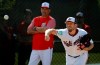 FILE - In this Feb. 16, 2019, file photo, Washington Nationals pitcher Max Scherzer throws a bullpen session during spring training baseball practice, in West Palm Beach, Fla. he complete game is nearly completely gone from baseball. Shutouts are vanishing, too. The numbers are striking. (AP Photo/Jeff Roberson, File)