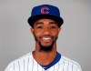 FILE - This is a 2018, file photo showing Carl Edwards Jr. of the Chicago Cubs baseball team. Major League Baseball is investigating a racist message sent to Chicago Cubs reliever Carl Edwards Jr. on social media this month. (AP Photo/Charlie Neibergall, File)