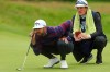 FILE - In this July 21, 2019, file photo, South Africa's Erik van Rooyen looks at the line of his putt on the fourth green during the final round of the British Open Golf Championships at Royal Portrush in Northern Ireland. Van Rooyen needs a big finish to his year to crack the top 50 in the world. (AP Photo/Jon Super, File)