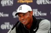 FILE - In this July 16, 2019, file photo, Tiger Woods speaks at a press conference ahead of the start of the British Open golf championships at Royal Portrush in Northern Ireland. Tiger Woods is writing what he describes as his definitive story in a memoir titled 
