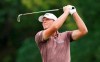 FILE - In this Sunday, July 15, 2018 file photo, Steve Stricker hits on the ninth fairway during the final round of the John Deere Classic golf tournament at TPC Deere Run in Silvis, Ill. Steve Stricker and Padraig Harrington were at Whistling Straits in Sheboygan, Wis., on Tuesday, Oct. 1, 2019 to talk about the Ryder Cup one year before the matches are played.(AP Photo/Charlie Neibergall), File
