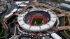 FILE - This is an Aug. 3, 2012, file photo showing the Olympic Stadium in London. Two people familiar with the discussions tell The Associated Press that Major League Baseball is considering one of two matchups for its 2020 series in London: New York Mets vs. Washington Nationals or Chicago Cubs vs. St. Louis Cardinals. The people spoke on condition of anonymity Friday, Feb. 8, 2019, because no announcements had been authorized. An announcement is expected after opening day this year. MLB's first games in Britain are scheduled for this summer, when the World Series champion Boston Red Sox play the New York Yankees at London's Olympic Stadium, June 29-30. (AP Photo/Jeff J Mitchell, File)