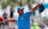 FILE - In this March 22, 2019, file photo, Tampa Bay Rays pitcher Wilmer Font works in the first inning of a spring training baseball game against the Pittsburgh Pirates in Port Charlotte, Fla. The Mets obtained right-hander Font from the Rays for a player to be named or cash Monday, May 6, 2019. (AP Photo/John Bazemore, File)