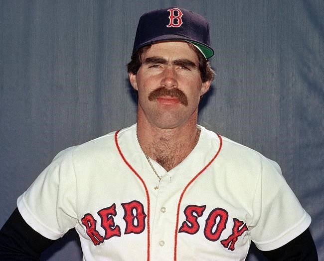 FILE - In this March 1986, file photo, Boston Red Sox first baseman Bill Buckner poses for a photo. Buckner, a star hitter who became known for making one of the most infamous plays in major league history, has died. He was 69. Buckner's family said in a statement that he died Monday, May 27, 2019, after a long battle with dementia. (AP Photo, File)