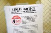 FILE - This Wednesday, March 27, 2019 file photo shows a sign explaining the local state of emergency because of a measles outbreak at the Rockland County Health Department in Pomona, N.Y. Measles is spread through the air when an infected person coughs or sneezes. It's so contagious that 90 percent of people who aren't immunized are infected if exposed to the virus, according to the Centers for Disease Control and Prevention. (AP Photo/Seth Wenig)