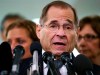 FILE - In this Sept. 28, 2018, file photo, House Judiciary Committee ranking member Jerry Nadler, D-N.Y., talks to media during a Senate Judiciary Committee hearing on Capitol Hill in Washington. Nadler, the top Democrat on the House Judiciary Committee says he believes it would be an 