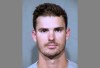 This Oct. 6, 2019, booking photo provided by the Maricopa County Sheriff's Office in Phoenix shows San Diego Padres pitcher Jacob Nix. Police say Nix was arrested for trying to crawl through the doggie door of a home in the Phoenix suburb of Peoria, Ariz. (Maricopa County Sheriff's Office via AP)