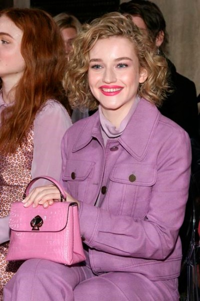 Julia Garner attends the NYFW Fall/Winter 2019 Kate Spade fashion show at the Cipriani's on Friday, Feb. 8, 2019, in New York. (Photo by Andy Kropa/Invision/AP)