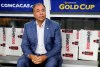 FILE - In this July 22, 2017, file photo, United States head coach Bruce Arena sits on the bench prior to a CONCACAF Gold Cup semifinal soccer match against Costa Rica, in Arlington, Texas. The New England Revolution have hired five-time MLS Cup winner and former U.S. national coach Bruce Arena as its coach and sports director. (AP Photo/LM Otero, File)